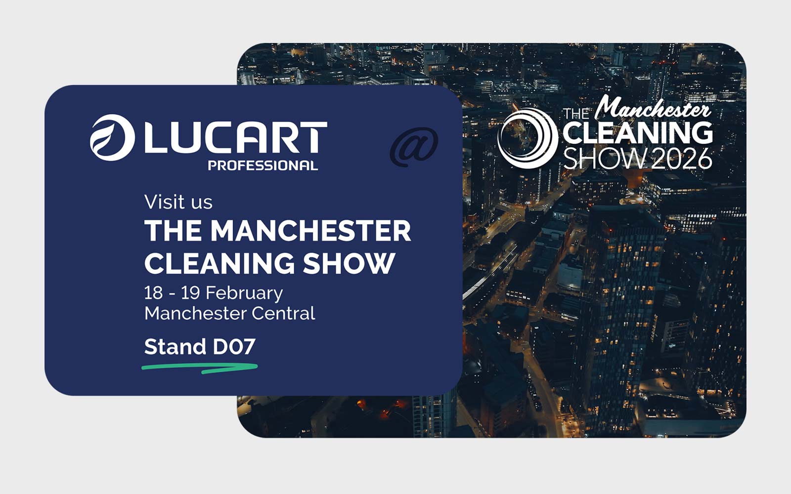 Lucart Professional is excited to announce our participation in The Cleaning Show in Manchester!