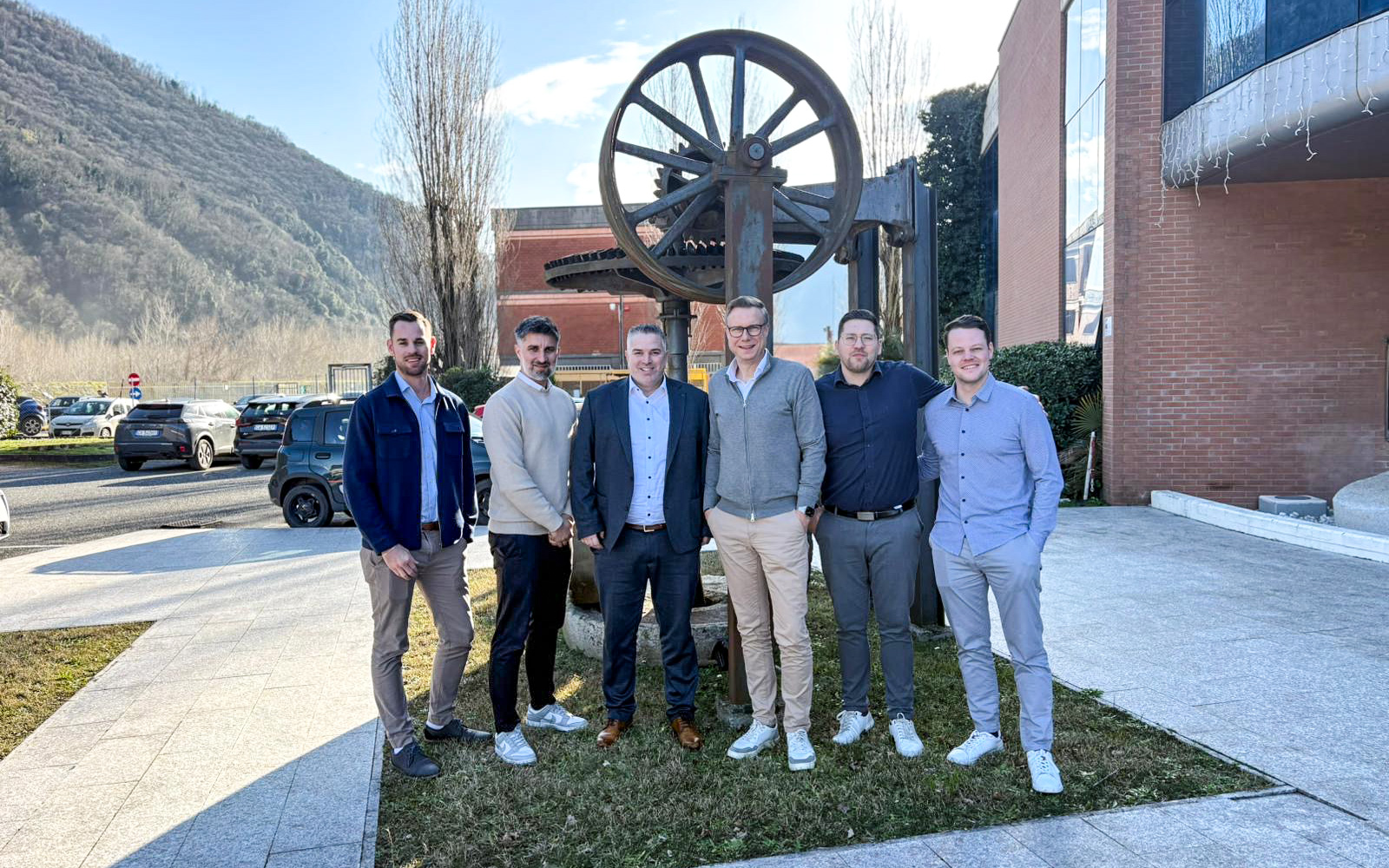 Visit from Kurt Müller in Diecimo