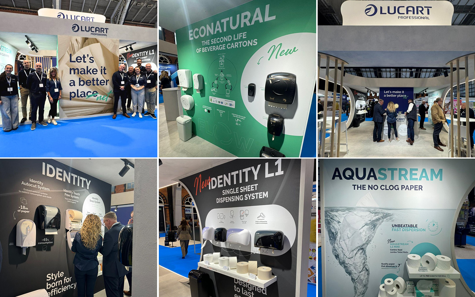 Lucart at the Manchester Cleaning Show