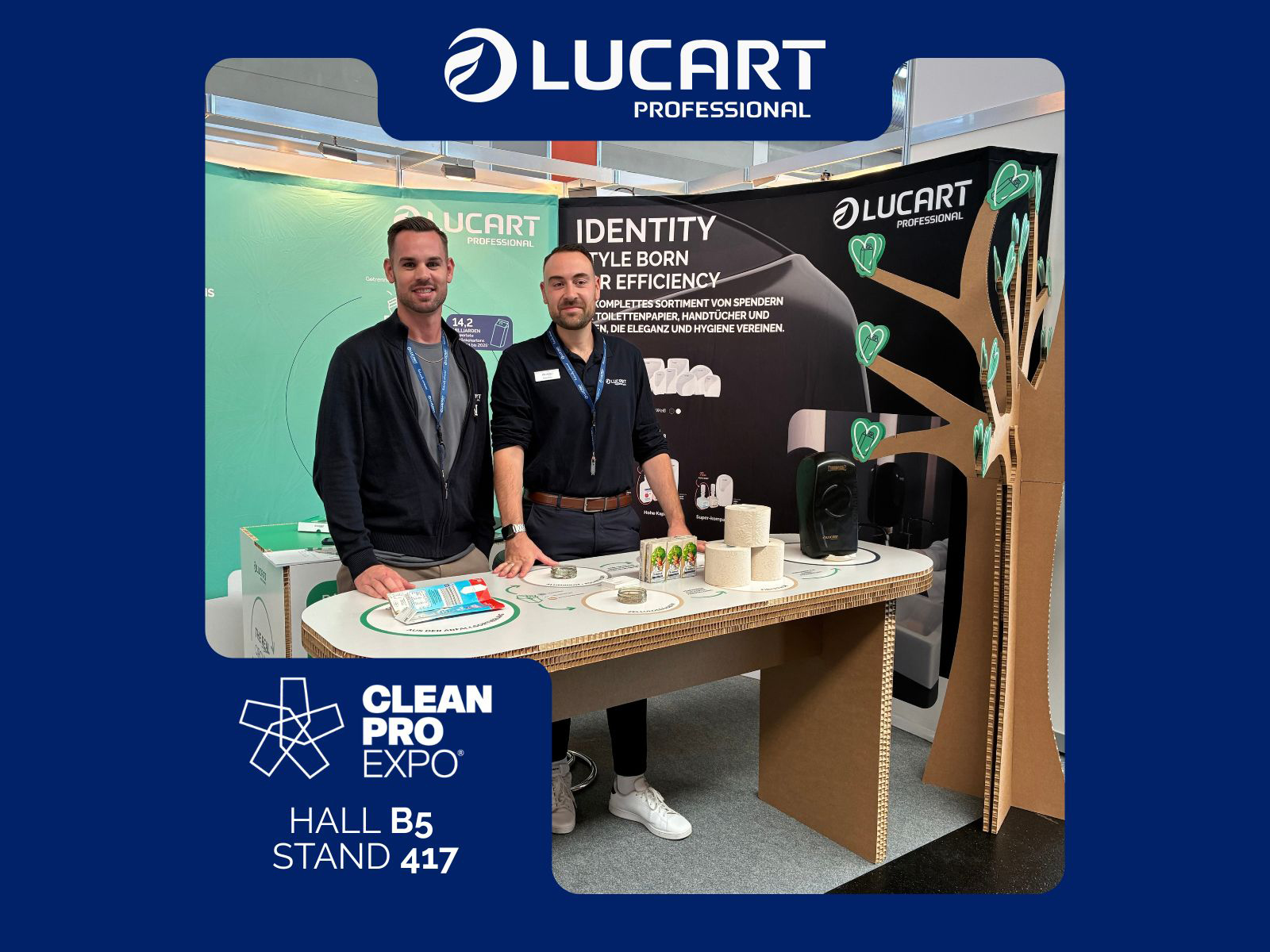 Lucart Showcases Sustainable Hygiene Solutions at CLEAN PRO EXPO 2026